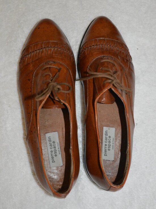 Vintage Pierre Cardin Escape Lace-up Oxford with Textured Detail Men\'s size 11 main image 6